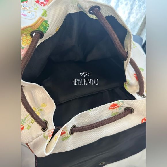 Hello Kitty And Friends Mushroom Slouch Backpack - Picture 5 of 6